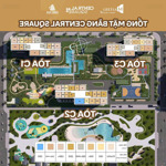 Mở bán chung cư central square chỉ từ 52tr/m2 - masteri trinity square ocp2 - nhận booking