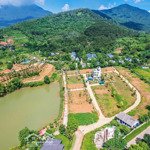 Bán nhanh lô đất tại yên bài full thổ cư, view hồ, thế đất lưng tựa núi trong khu resort sầm uất