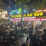 Siêu hiếm mbkd nhà hàng quán nhậu mặt phố đặng văn ngữ, vỉa hè 30m kê bàn ghế view hồ đắc di thoáng