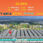 Săn sale căn cuối cùng vịnh tây 9 - 60m2 căn ngay block đầu - cửa chính đông nam chỉ 8,7tỷ htls 0%