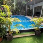 Cho thuê biệt thự thảo điền, 350m2, 3 tầng, sần vườn, hồ bơi, 4pn, khu an ninh