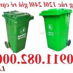 Giá rẻ thùng rác nhựa toàn quốc- chuyên cung cấp thùng rác 120l 240l 660l giá sỉ- lh 0911082000