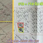 Cần bán gấp 2 lô đất biệt thự góc sát biển - tđc cừa thôn hải ninh giá rẻ