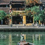 Phố cổ lãng mạn, mặt tiền đẻ trứng vàng cực đẹp ngang 6m bạch đằng hội an chỉ 31 tỷ.