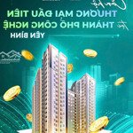 độc quyền căn đẹp yên bình complex. từ 1,1 tỷ căn 2pn. nhận nhà t4.2026. ck 10%. bỏ vốn chỉ 400tr