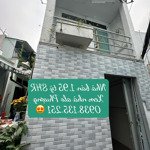 Nhà bán trệt 1 lầu đúc btct có sổ hồng riêng - hẻm 3m đường văn thân p8 q6