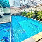 Biệt thự 3 lầu vip hồ bơi 427m2mặt tiền đường - tam phú, thủ đức -chỉ 43 tỷ tl