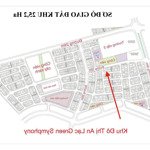 Bán lô đất băng 2, sau dường 16m, dt 50m2, mt 5,17m, hướng nam, lô hoa hậu trong khu 25ha vân canh