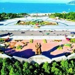 Ngon rẻ duy nhất 1 lô đất mặt đường p. nguyễn văn cừ cách biển quy nhơn chỉ 650m, 93m2 giá chỉ 5tyx