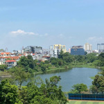 ôtô tránh, mặt hồ - sát mặt phố - xây toà căn hộ, buiding cực đẹp