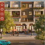 Liền kề shop 96m2 mặt tiền 8m 4 tầng, gần trường, vincom, đầu dự án, hướng mát vinhomes đan phượng