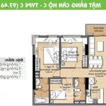 Bán căn hộ era town đức khải, 3pn 97m2, nhà trống, lh: 0916887727