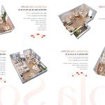 Chính chủ bán gấp studio 32m2 tòa g6 the sola park cửa đông nam the sola park giá 2.3x tỷ bao phí