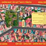 Trục chính tam đồng kinh doanh sầm uất, gần ngay trung tâm huyện mê linh