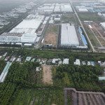 đất gần cổng kcn long giang- tiền giang. đường vào 7m. được lên thổ. thích hợp làm kho bãi, nhà trọ