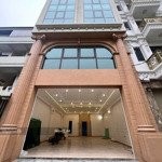 Chuẩn 100% bán nhà ngọc thuỵ,115m-7 tầng-thang máy-gara ô tô-full nội thất-gần việt pháp, phố cổ