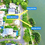 Lô đất siêu vip - khu bên sông - hiệp bình chánh - tp thủ đức. dt 434m ngang 19m.