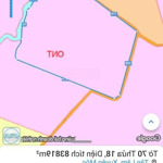 Bán 8.4 héc đất phủ hồng tại bàu lâm, xuyên môc, vũng tàu, có 379m mt đường, giá 35 tỉ