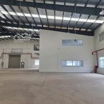 Cho thuê xưởng 6.120m tại kcn phúc long long an, siêu đẹp cho ngành giày có xả thải xi mạ