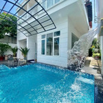 Chính chủ bán biệt thự 207m2 sổ hồng hồ bơi khu phương nam - p8 vũng tàu giá 24.5 tỷ cách biển 300m