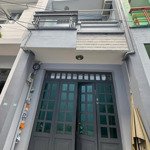 Tân phú đường tây sơn 31m2 2 tầng 2pn hẻm 2m nhà mới btct kiên cố