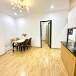 Cho thuê 2 ngủ 1 khách xây mới phố trung kính - ở luôn - thoáng rộng - an toàn pccc - full đồ xịn
