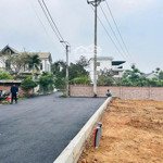 Cắt lỗ 300 triệu, cần bán gấp lô 112m2, trại hồ, cổ đông. cách ql21 800m, cách trục chính 20m