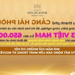 Vinhomes royal island đảo tỷ phú vũ yên
tuyệt phẩm sống thượng lưu giá chỉ từ 90 triệu/m