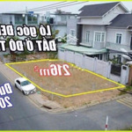 Bán đất 2 mặt tiền lô gốc nhữ tiến hiến, củ chi, giá 2tỷ, 216m2 chính chủ không qua cò