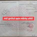 Siêu phẩm 2 mặt tiền 3 mặt thoáng 96.3m2 ngang 5.5m kẹp đường kỹ thuật 5m
