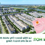 Nhà phố lavilla green city 3 tầng ngay aeon mall tân an, sổ sẵn công chứng ngay
