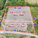 Lô đất thổ vườn 4.824m2 mặt tiền ô tô, trung tâm huyện đức huệ giá rẻ nhất vùng