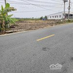 Hàng vip 36 công đất lúa căp đường ql62 đang chuẩn bị nâng cấp, kênh hậu tàu ghe qua lại thuận tiện