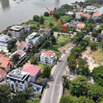 đẳng cấp đất bt ven sông thảo điền, 30x40, nở hậu, sàn 5000,chỉ 214 tỷ