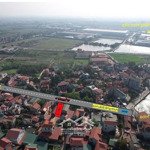 Bán đất mặt đường xuân lê, xuân lâm. 2 oto tránh thoải mái. vài trăm mét đến cổng chính hồng hạc