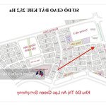Bán đất dịch vụ vân canh khu 25ha, diện tích 50,6m2, giá rẻ nhất khu vực, ko lỗi lầm