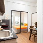 Cho thuê căn hộ 1pn 40m2 ban công, máy giặt riêng đường tôn thất thuyết q4