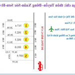 Hoa hậu thôn tuyền - đông xuân - sóc sơn 102.3m2 lô số 3: giá chào 28tr/m2