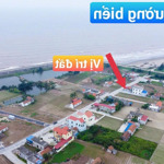 Bán lô đất view biển hải hòa - thịnh long, cạnh quảng trường biển giá đẹp