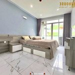 Nhà mới 100% - căn hộ 1 phòng ngủ: bancol, nội thất hiện đại, máy giặt riêng - khu phan văn trị