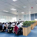 Cho thuê mặt bằng làm văn phòng tại nguyễn đức cảnh, tương mai gần hồ đền lừ, full bàn ghế gần 400m