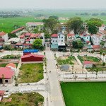 Căn góc đất đấu giá xã liên mạc 117,1m2 mặt tiền 21m, cạnh trường thpt yên lãng, giá 46 triệu/m2