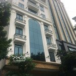 Bán tòa văn phòng tại trung tâm dịch vọng hậu, trần thái tông dt 185m 9 tầng, giá 104 tỷ