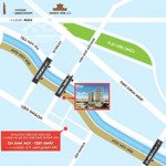 Cho thuê căn hộ river gate quận 4 1pn nội thất cơ bản tầng 6 44m2, nhà thoáng mát tầng trung hồ bơi