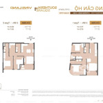 Căn 2 ngủ căn góc masteri trinity square,giá chỉ 3.85 tỷ, 73.5 m2, vinhomes osean park
