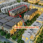Cần bán căn bt sân vườn 2 mặt tiền bt3 - 03, diện tích 160m2 hướng đông nam tại vaquarius văn giang