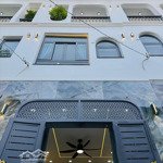 Bán nhà trệt 3 lầu mới 100% full nội thất p16 hẻm điện lực nguyễn văn lượng