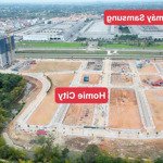 Bán đất nền dự án tại homie city, 2,3 tỷ, 99m2, cạnh nhà máy samsung, phổ yên, thái nguyên