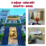 Nhà mới đẹp tôn đản, q4 85m² 1 trệt 1 lầu vào ở ngay sổ riêng