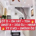 Hot- tây hồ- ô tô tránh- lô góc-6 tầng- sổ vuông- 5 tỷ